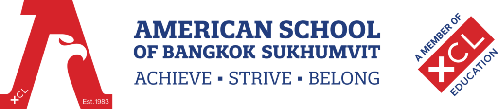 XCL American School of Bangkok　ロゴ